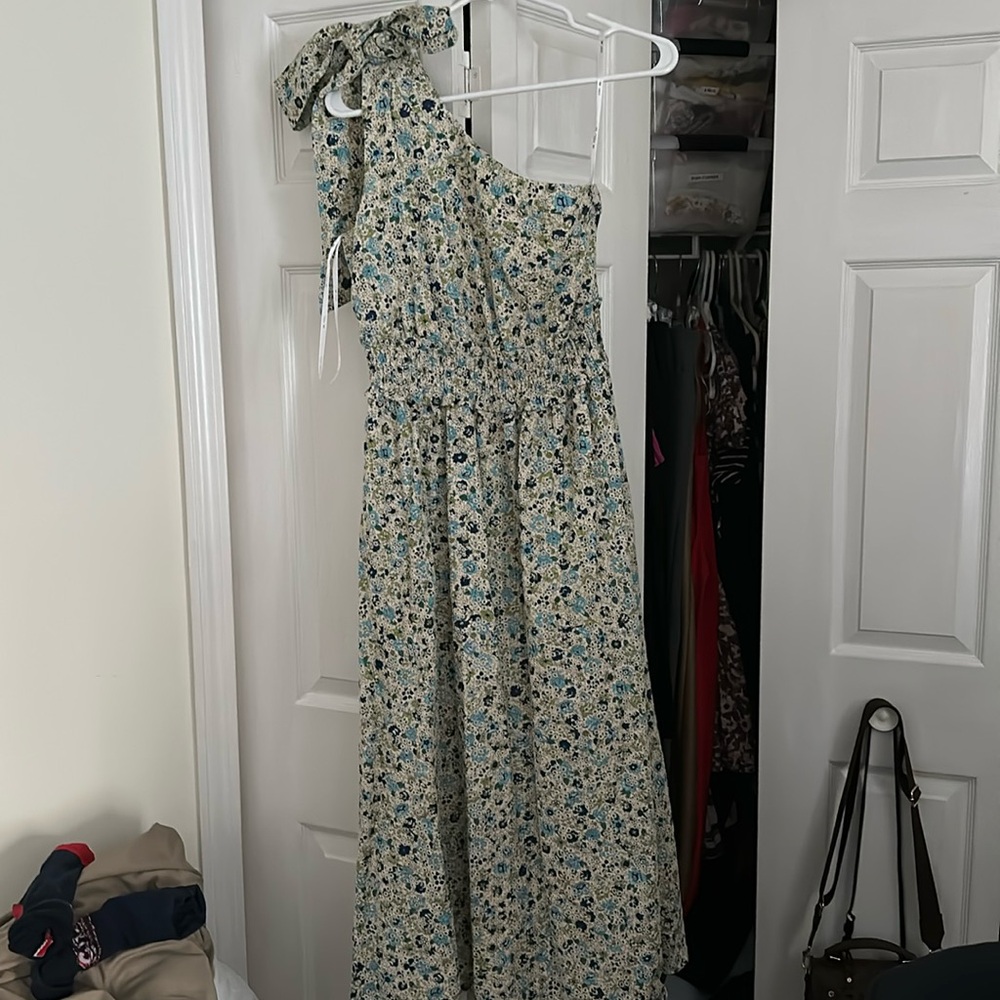 Never worn floral print dress